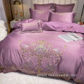 Custom Luxury Embroidery Bedding Set sweet dreaming bedding for all seasons Factory